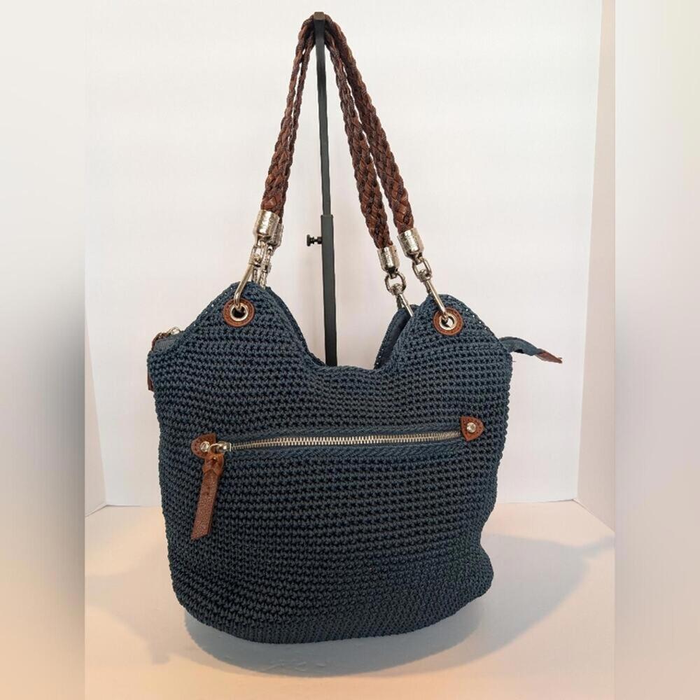 The Sak Indio Crochet Hobo Purse - Excellent Condition - Handbag